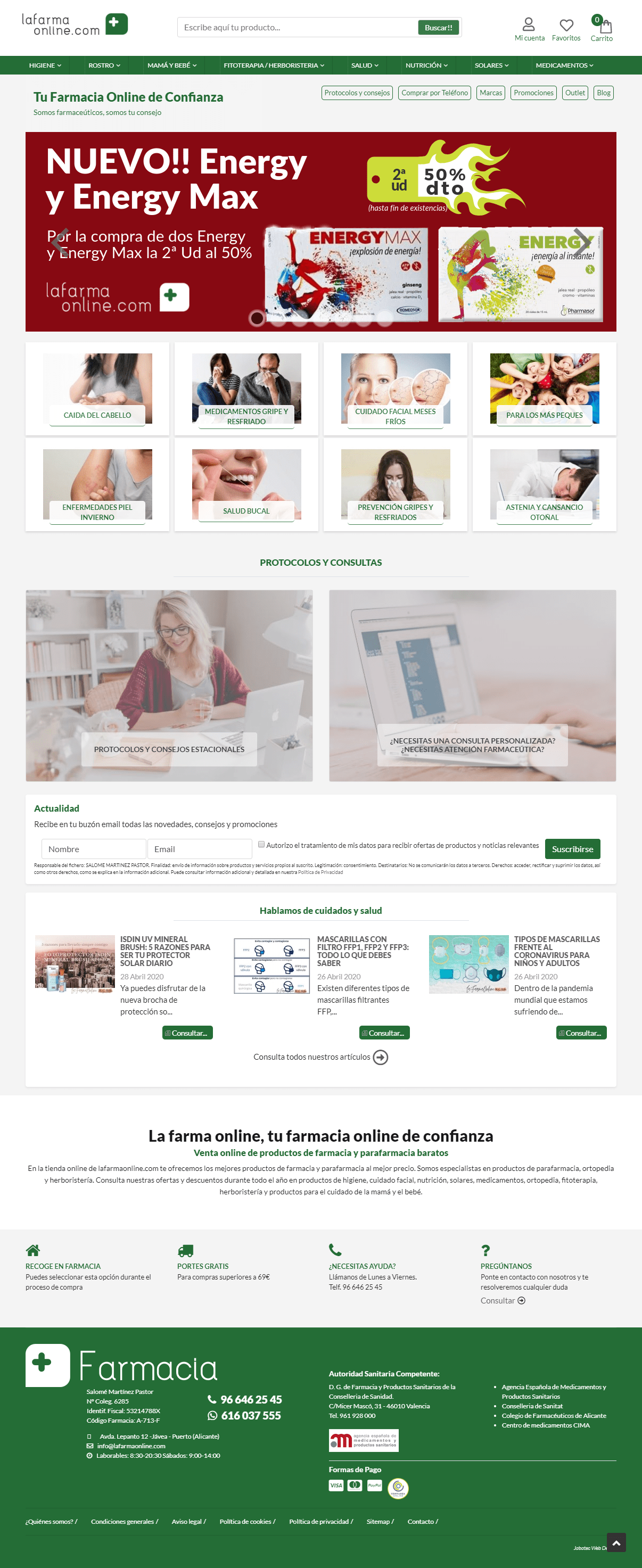 Tienda Online Farmacia